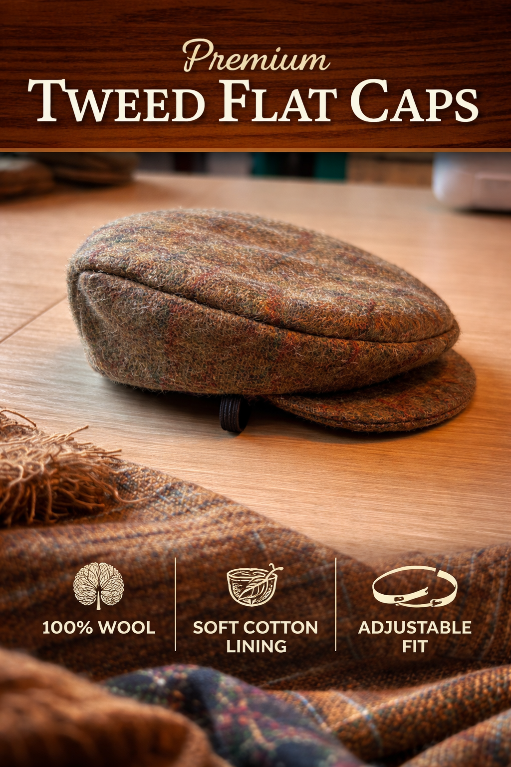 Dog Flat Cap