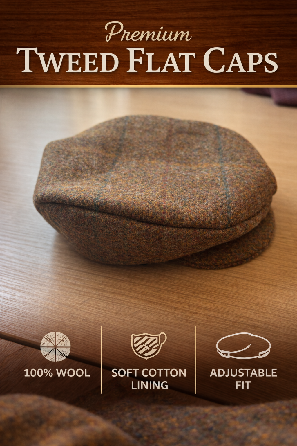 Dog Flat Cap